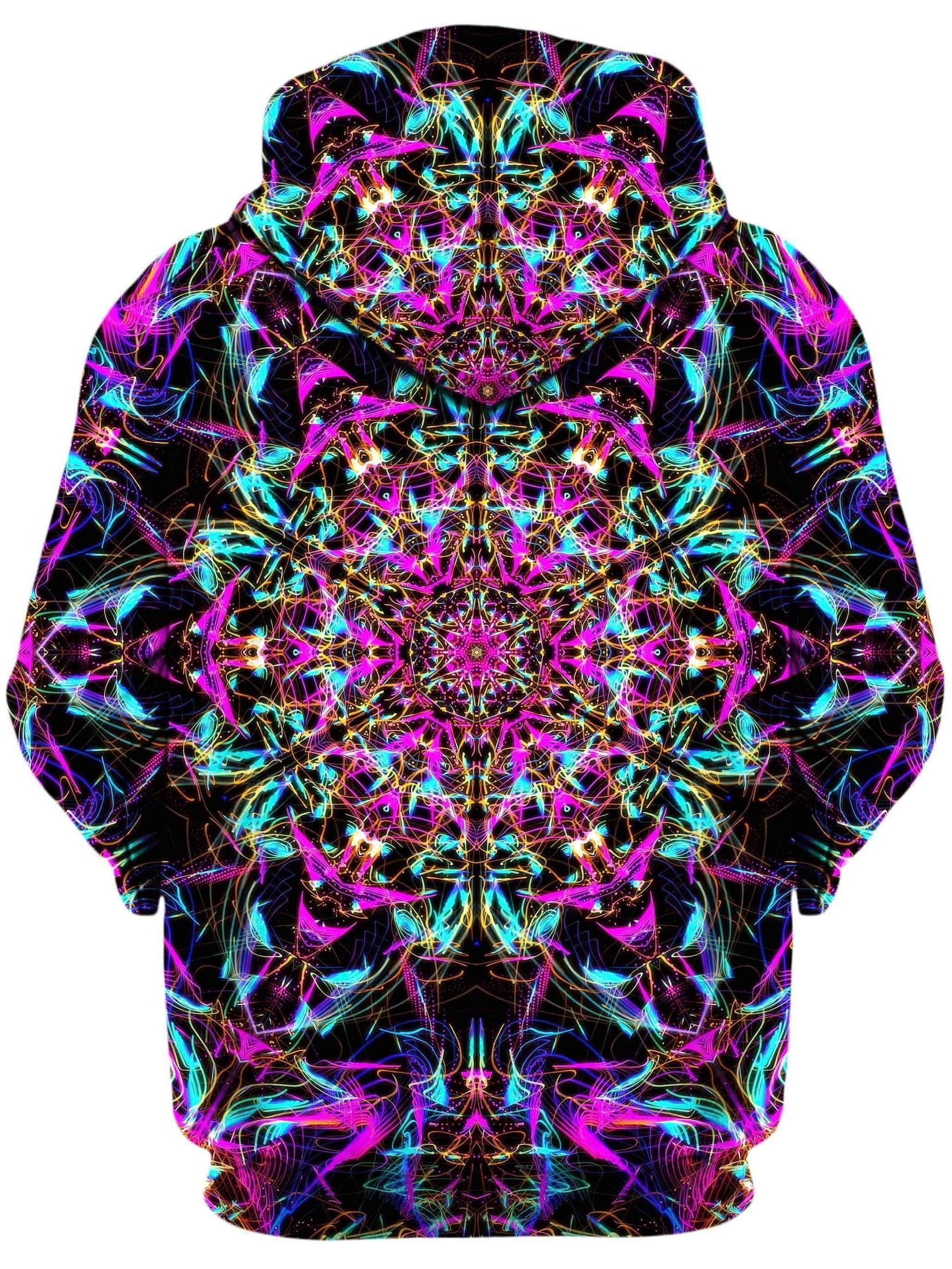 Neon Mandala Unisex Hoodie, Set 4 Lyfe, | iEDM