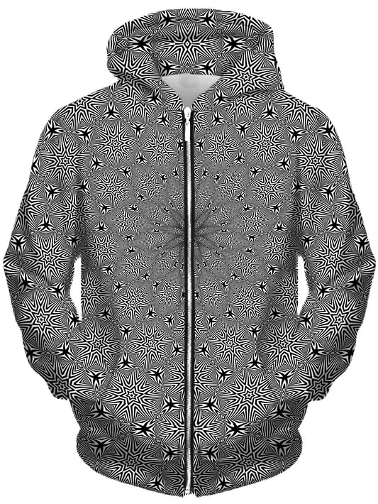 Optical Star Vortex Unisex Zip-Up Hoodie, Set 4 Lyfe, | iEDM