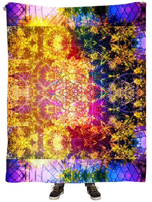 Pineal Metatron Plush Blanket, Set 4 Lyfe, | iEDM