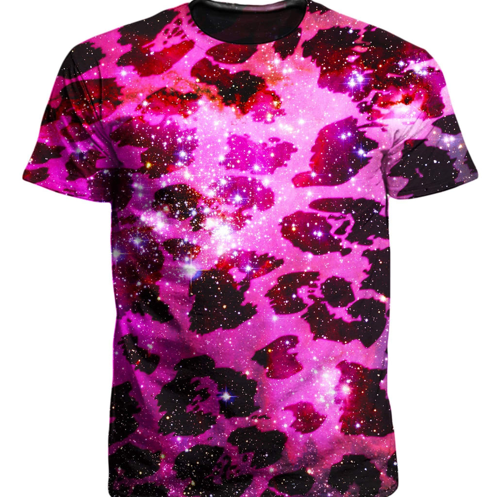Space Leopard Men's T-Shirt, Set 4 Lyfe, | iEDM