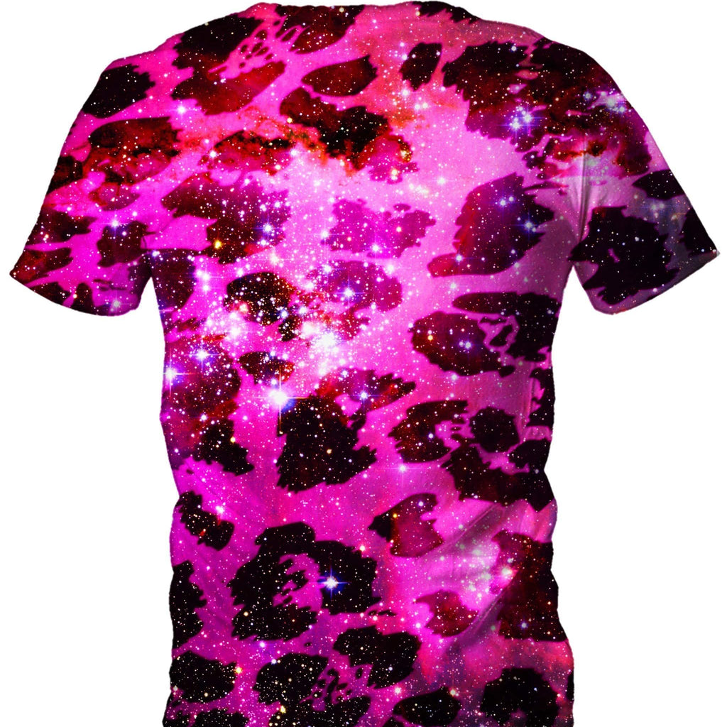 Space Leopard Men's T-Shirt, Set 4 Lyfe, | iEDM