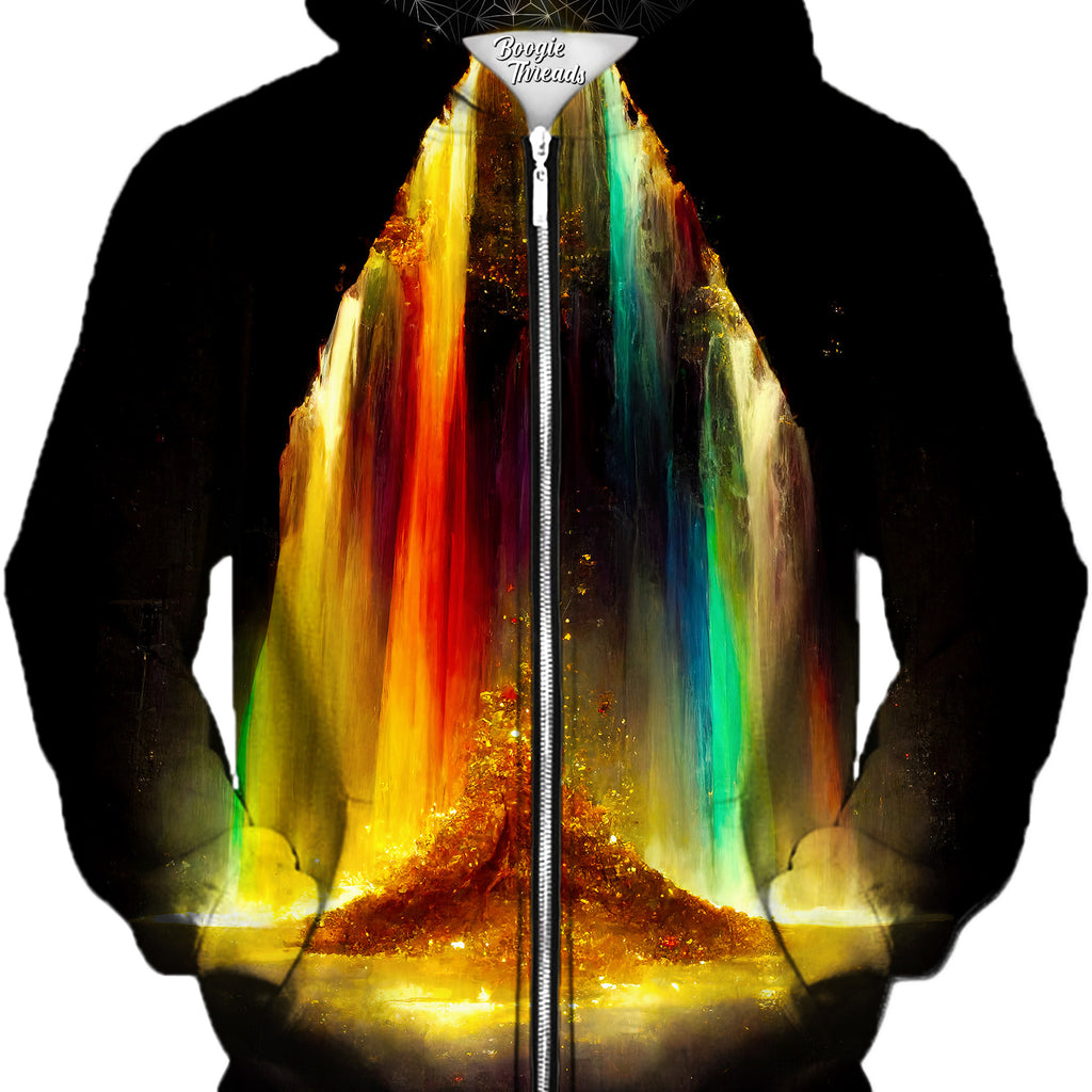 Son Of Birth Unisex Zip-Up Hoodie, Gratefully Dyed, | iEDM