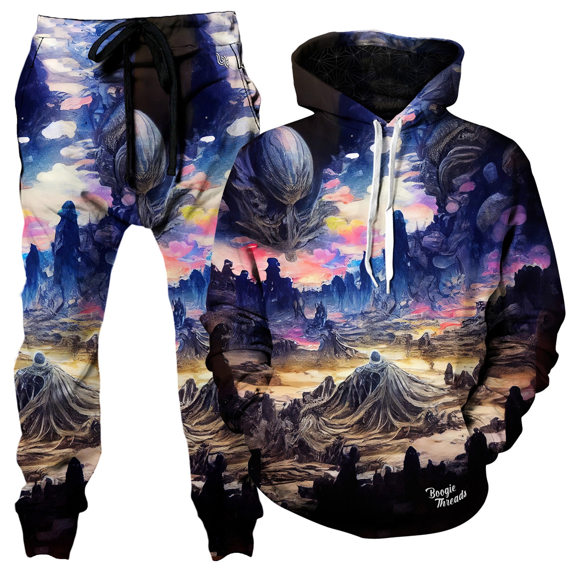 Sorrow Of Discovery Hoodie and Joggers Combo, Gratefully Dyed, | iEDM