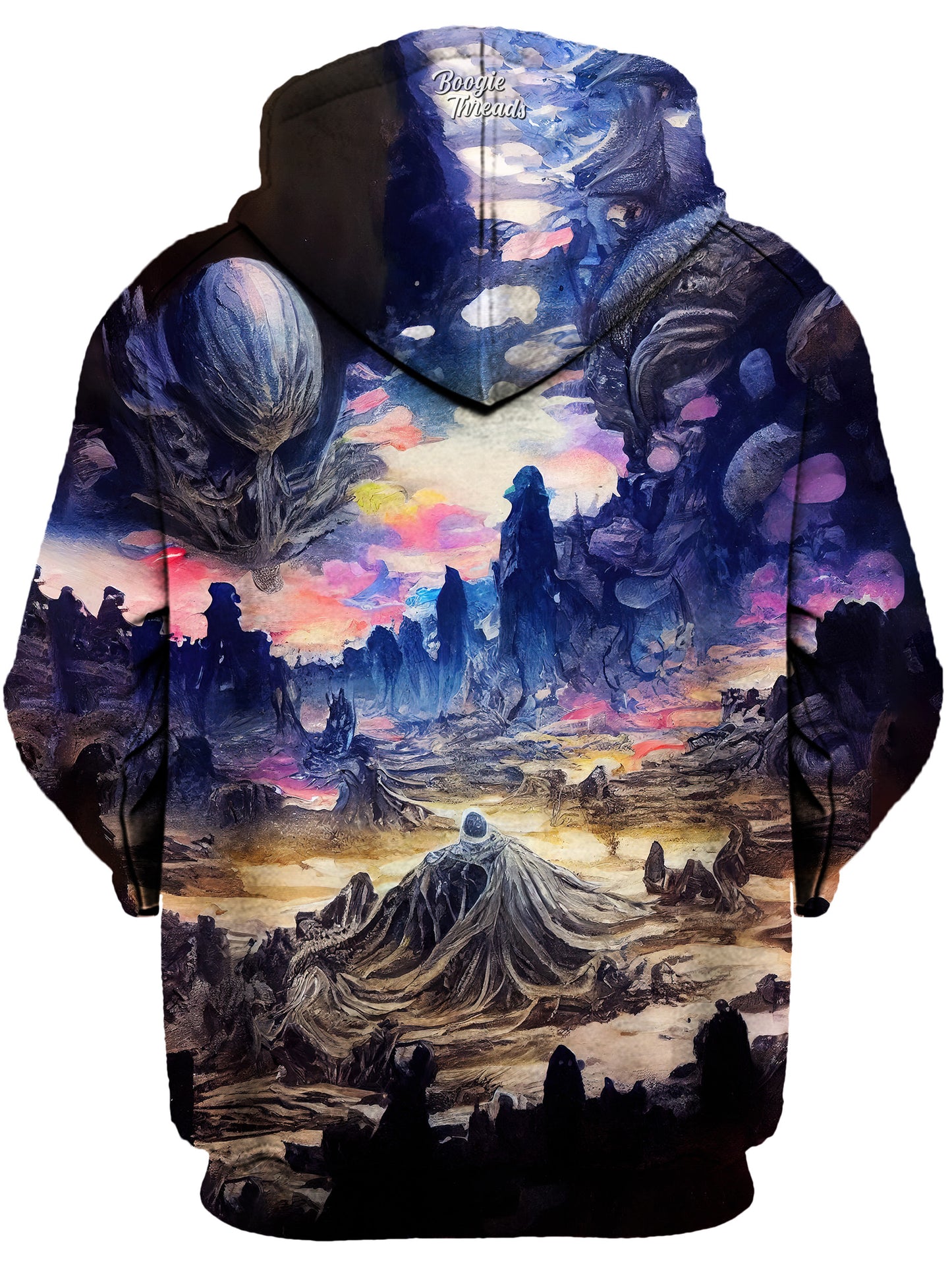 Sorrow Of Discovery Unisex Zip-Up Hoodie, Gratefully Dyed, | iEDM
