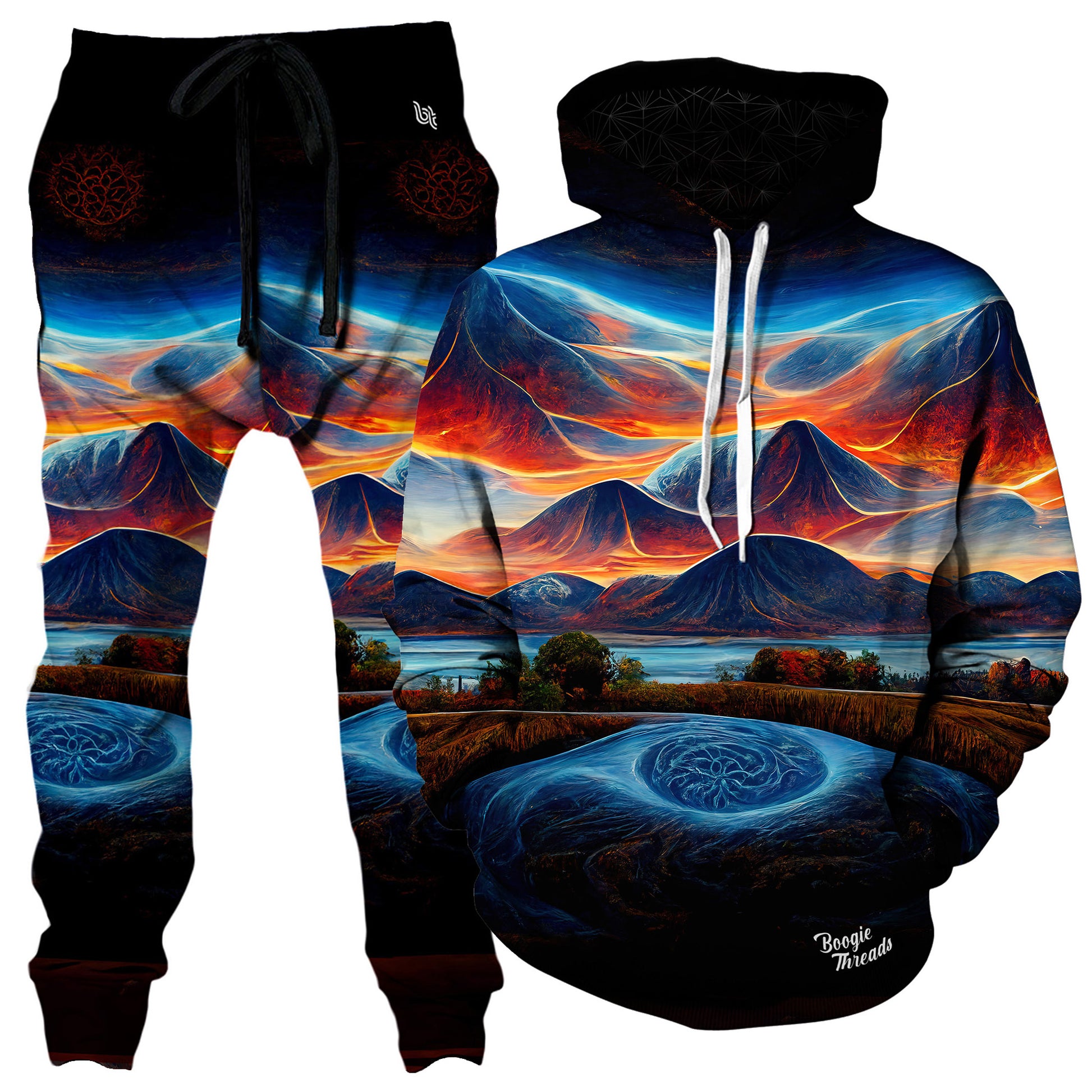 Spectacular Breath Hoodie and Joggers Combo, Gratefully Dyed, | iEDM