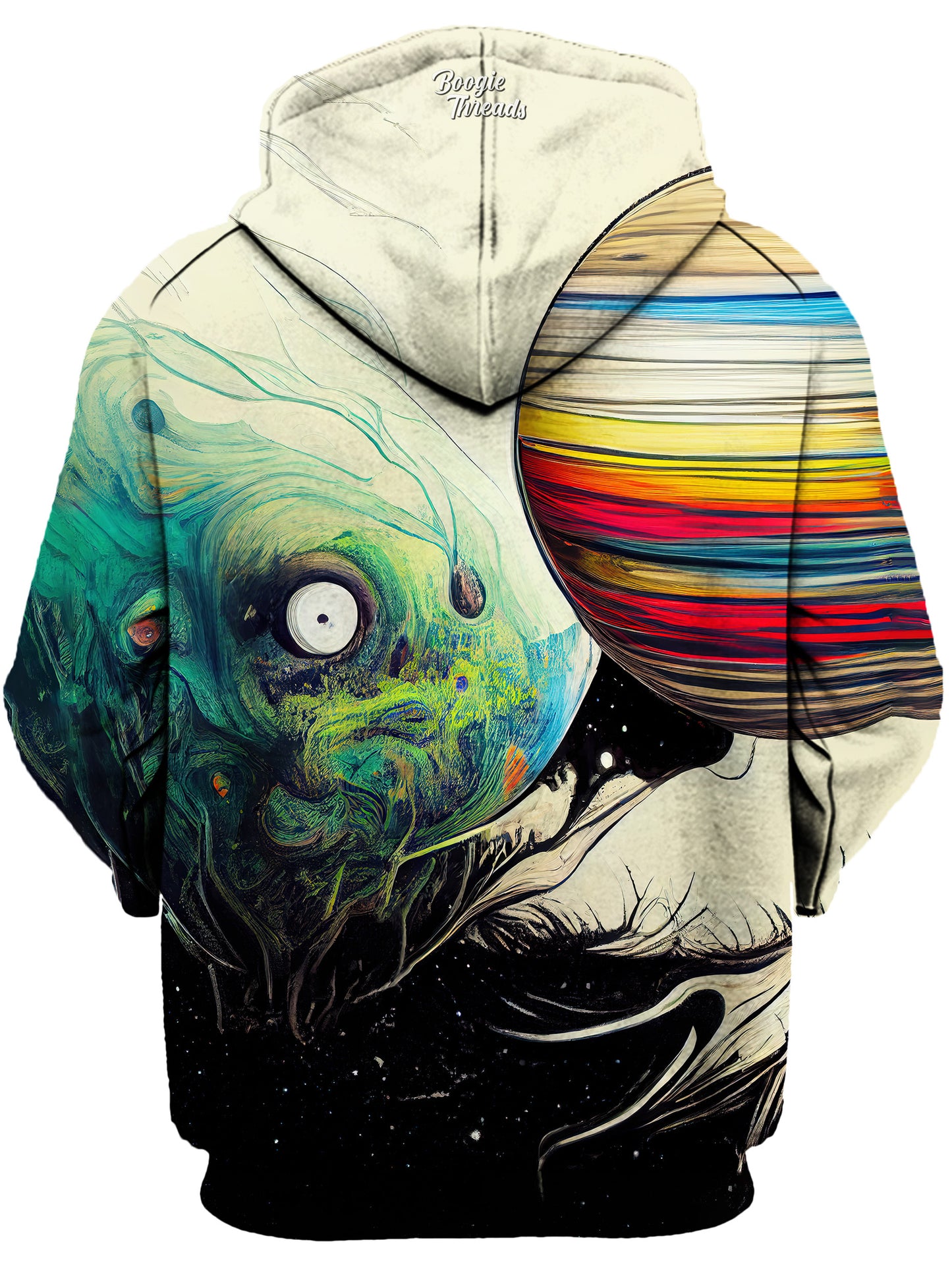 Spring Of Clarity Unisex Zip-Up Hoodie, Gratefully Dyed, | iEDM