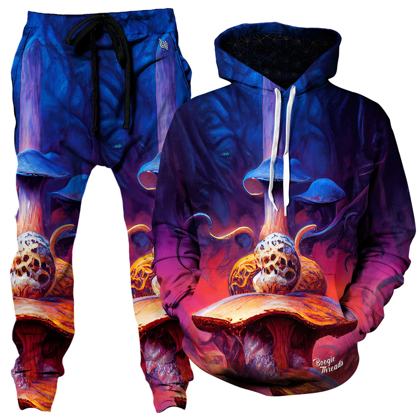 Spurious Harmony Hoodie and Joggers Combo, Gratefully Dyed, | iEDM