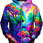 Storm Of Frailty Unisex Zip-Up Hoodie, Gratefully Dyed, | iEDM