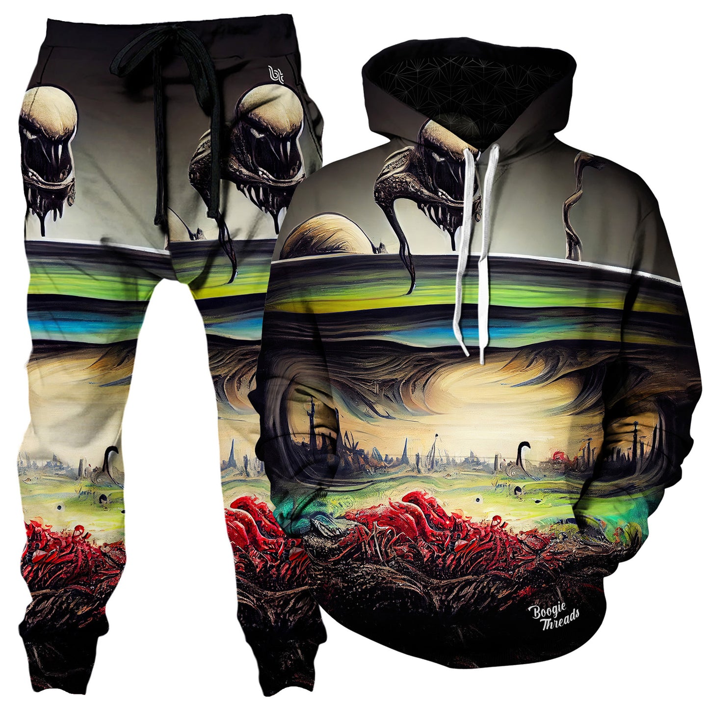 Stunning Curiosity Hoodie and Joggers Combo, Gratefully Dyed, | iEDM
