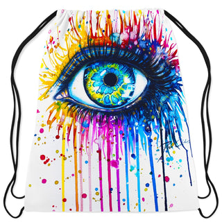 Svenja Jodicke - Eyecopi Kopie Drawstring Bag