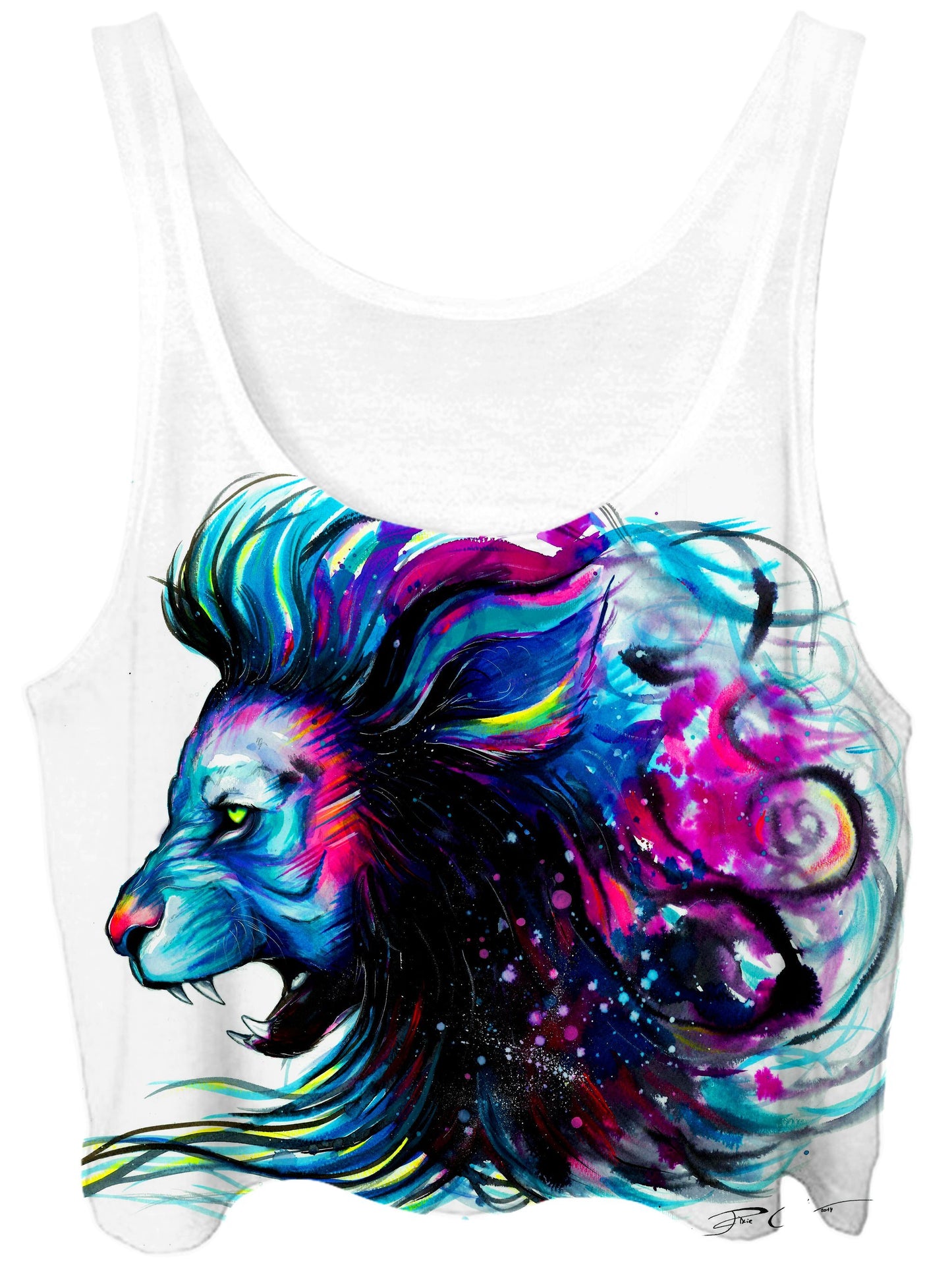 Lion Color Crop Top, Svenja Jodicke, | iEDM