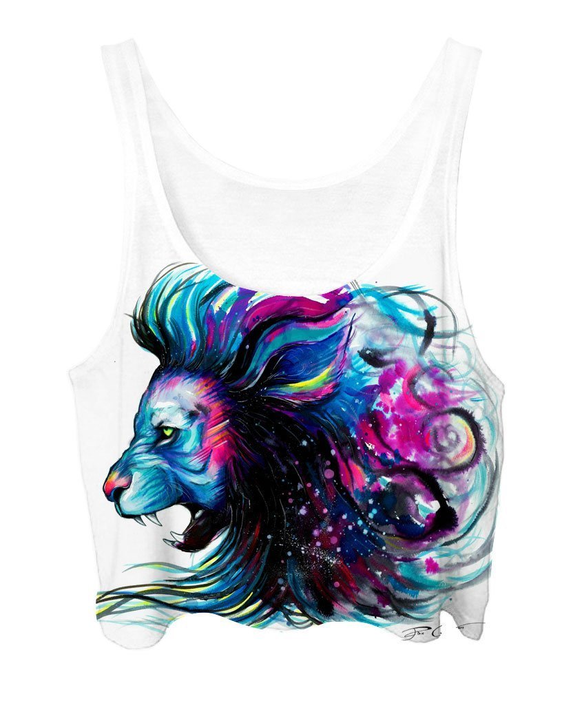 Lion Color Crop Top and Leggings Combo, Svenja Jodicke, | iEDM