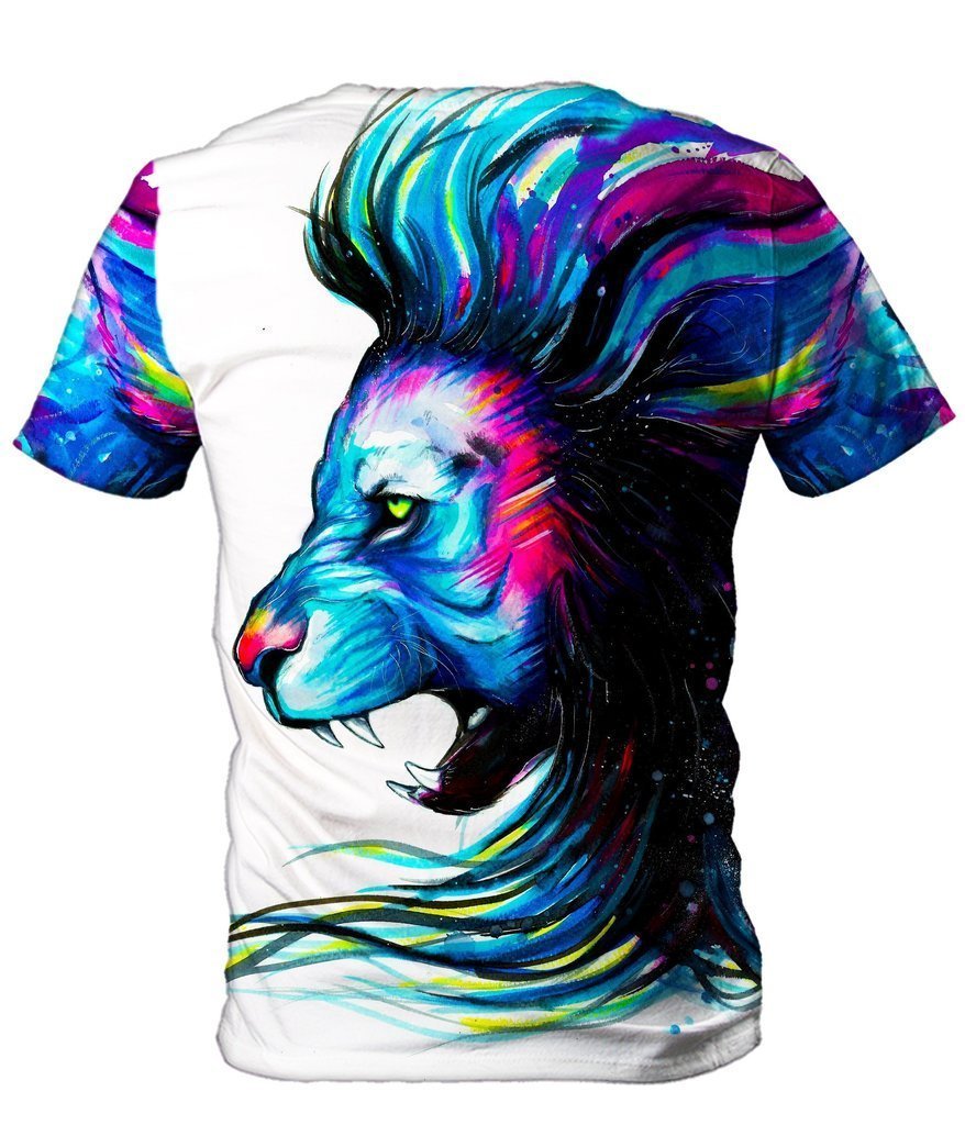 Svenja Jodicke Lion Color T-Shirt and Shorts Combo - iEDM