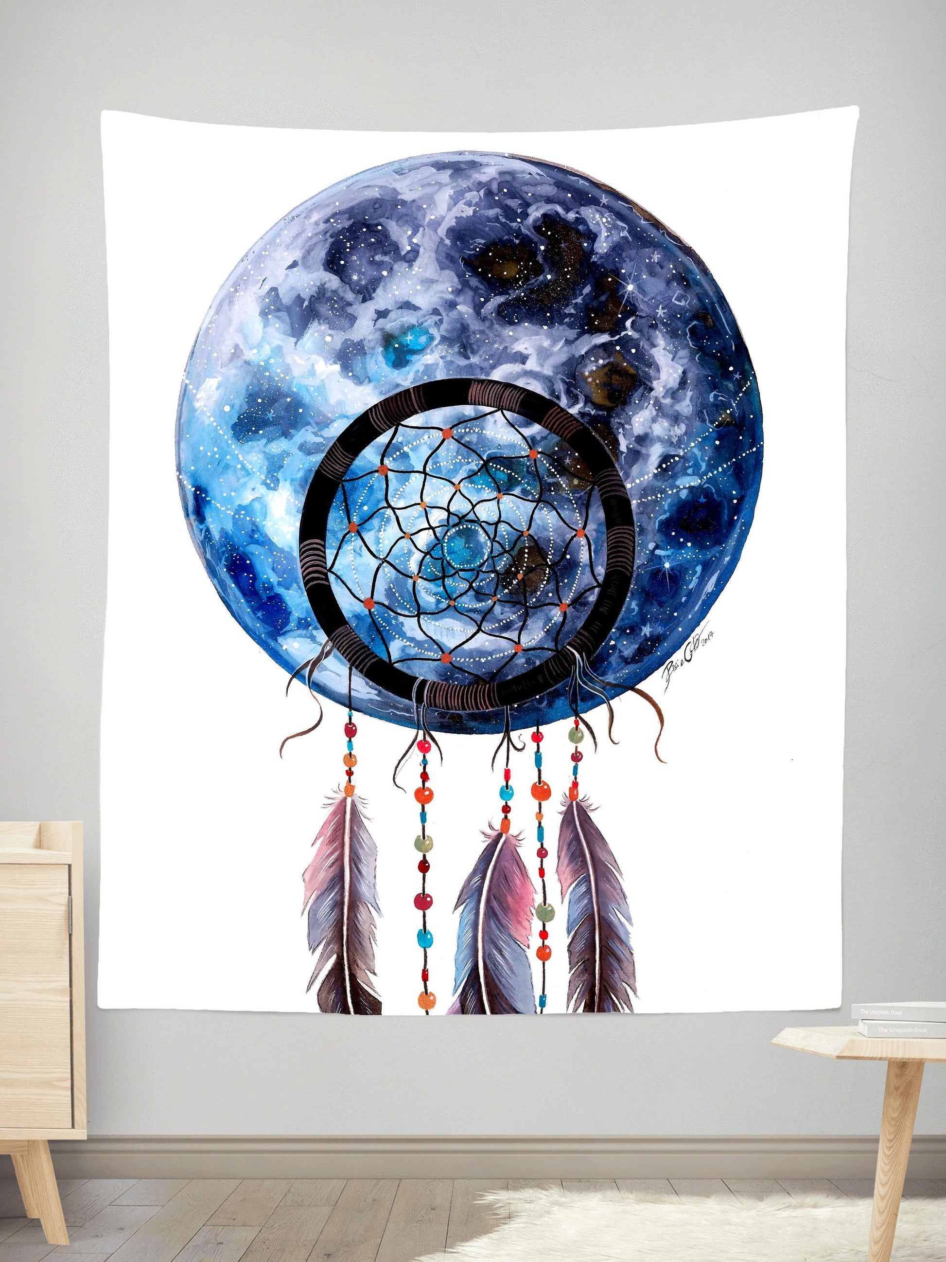 Moon Catcher Tapestry, Svenja Jodicke, | iEDM