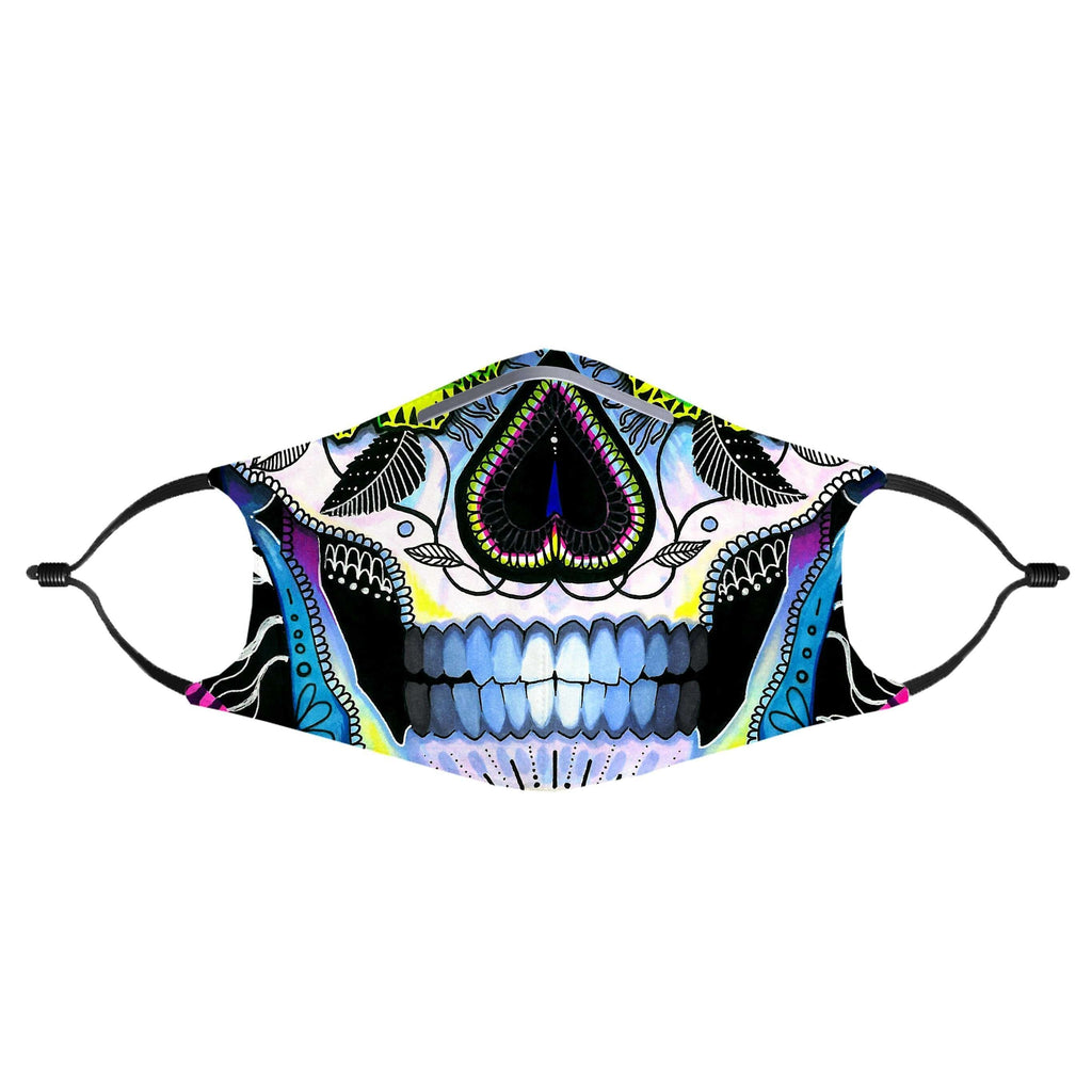 Suger Skull Face Mask With (4) PM 2.5 Carbon Inserts, Svenja Jodicke, | iEDM