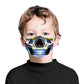 Suger Skull Kids Face Mask With (4) PM 2.5 Carbon Inserts, Svenja Jodicke, | iEDM