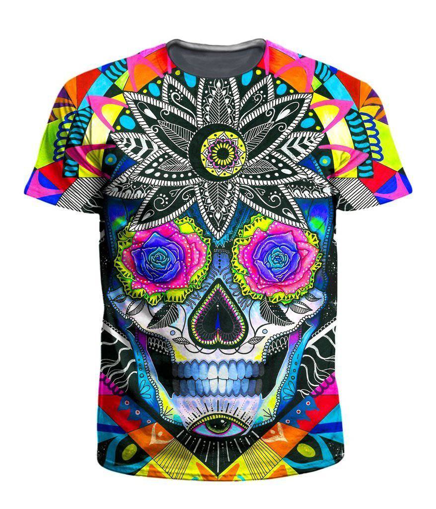 Suger Skull T-Shirt and Shorts Combo, Svenja Jodicke, | iEDM
