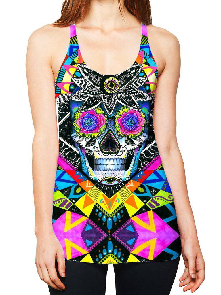 Suger Skull Women's Tank and Leggings Combo, Svenja Jodicke, | iEDM