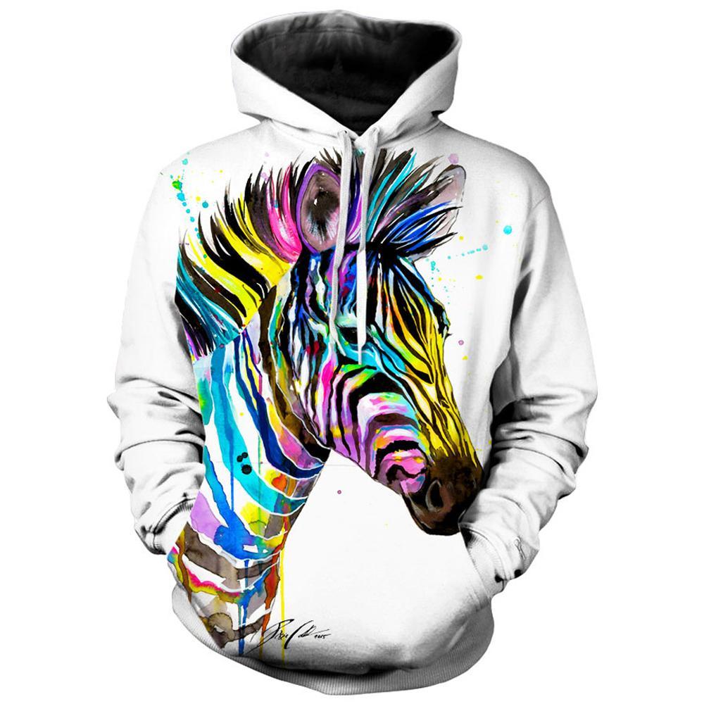 Svenja Jodicke Zebra Bunt Hoodie and Leggings Combo - iEDM
