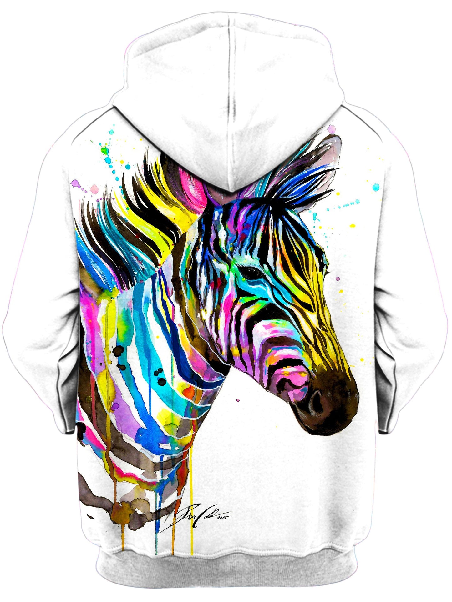 Zebra Bunt Unisex Hoodie, Svenja Jodicke, | iEDM