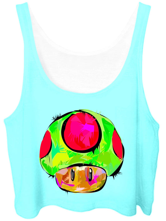 Technodrome 1 Up Crop Top - iEDM