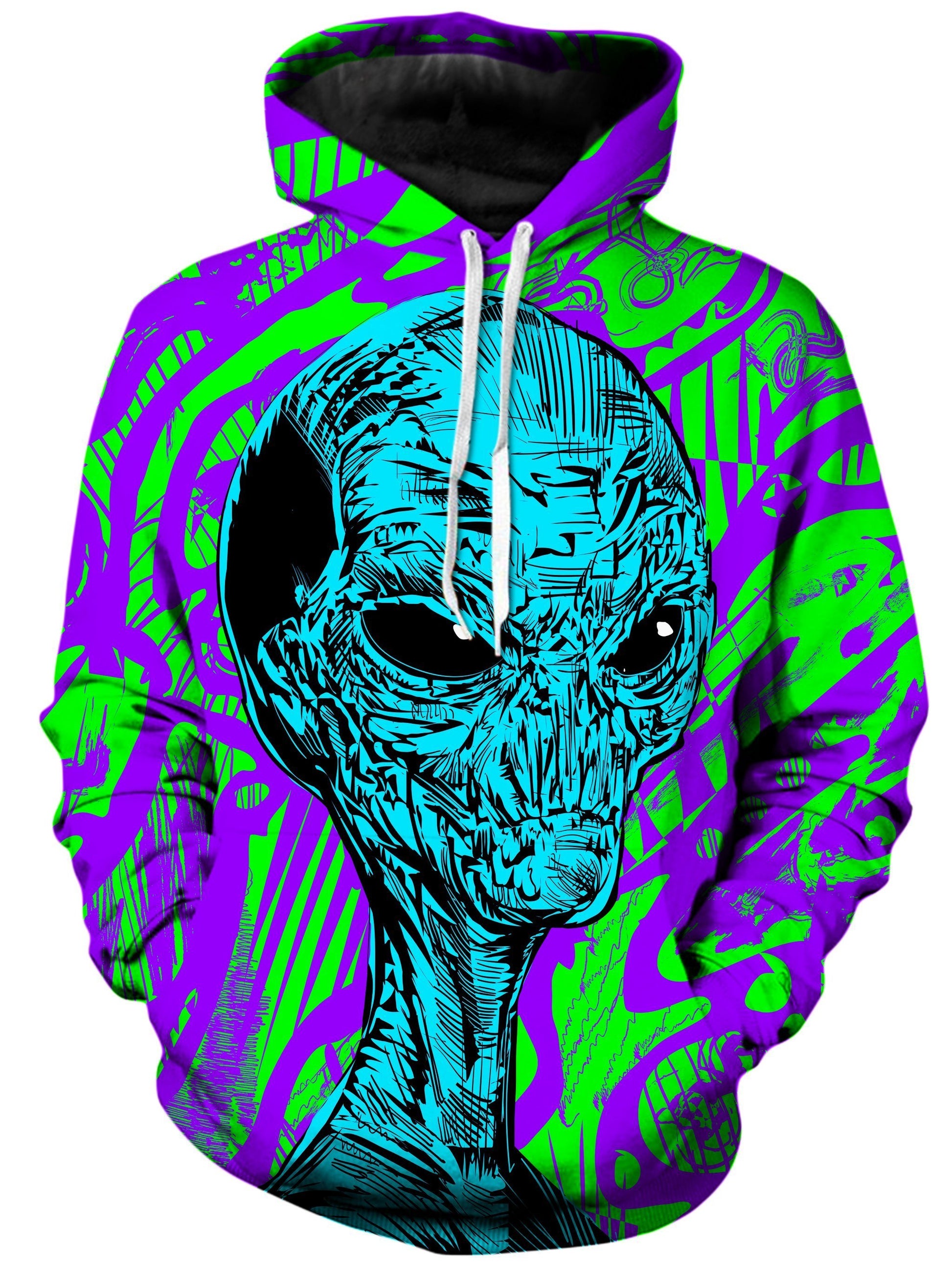 Alien Unisex Hoodie, Technodrome, | iEDM
