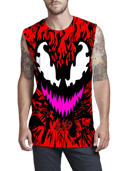 Carnage Men's Muscle Tank, Technodrome, | iEDM