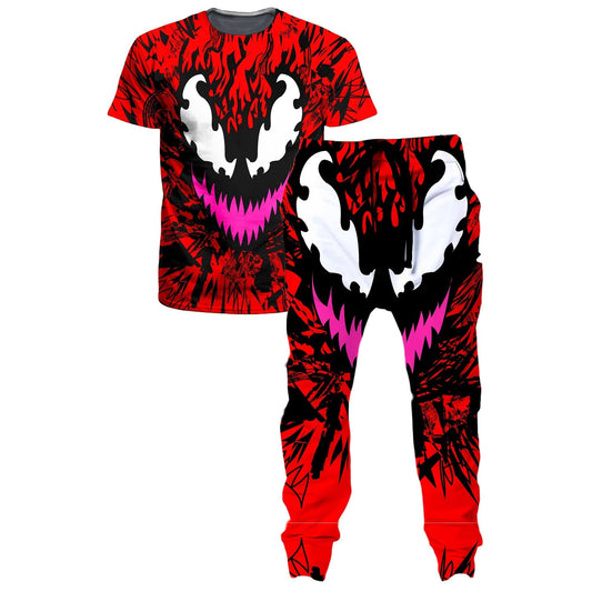 Carnage T-Shirt and Joggers Combo, Technodrome, | iEDM
