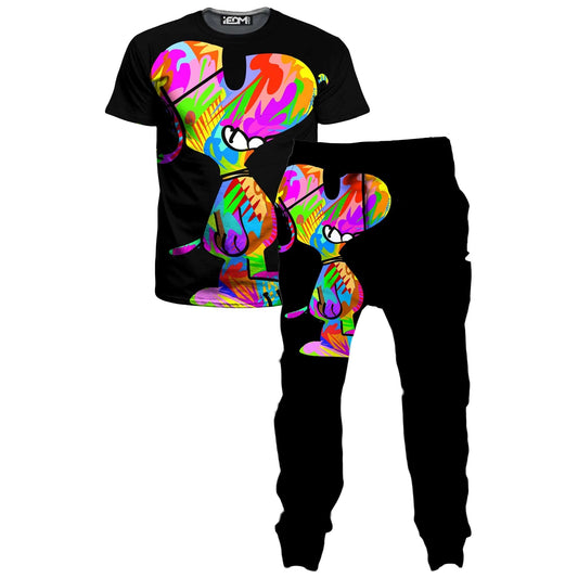 CVB T-Shirt and Joggers Combo, Technodrome, | iEDM