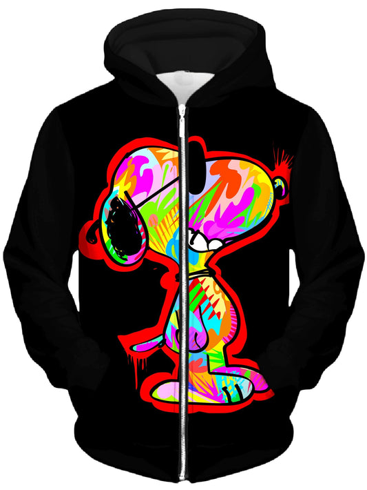 Technodrome CVB Unisex Zip-Up Hoodie - iEDM