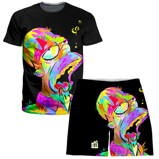 Homie T-Shirt and Shorts Combo, Technodrome, | iEDM