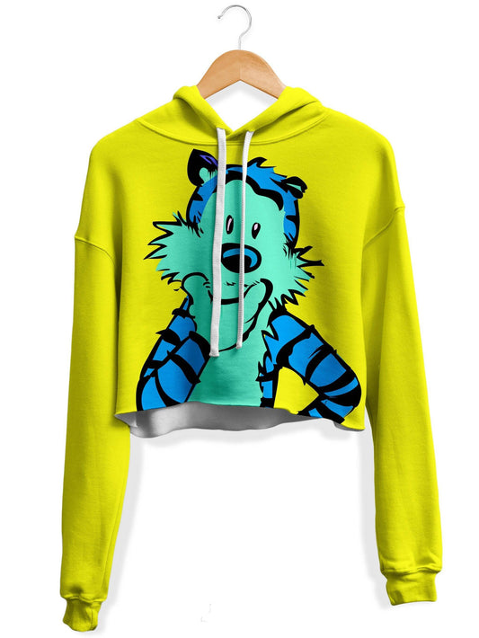 Imaginary Friend Fleece Crop Hoodie (Ready To Ship), Ready To Ship, | iEDM