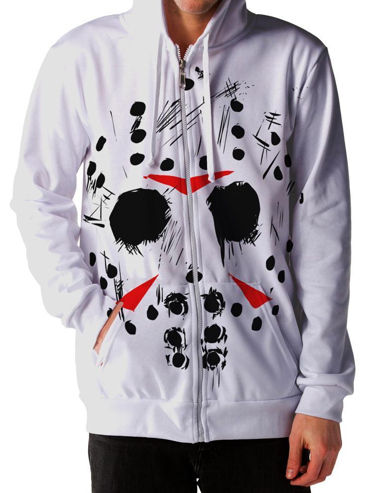 Technodrome Jason Unisex Zip-Up Hoodie - iEDM