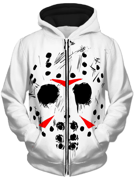 Technodrome Jason Unisex Zip-Up Hoodie
