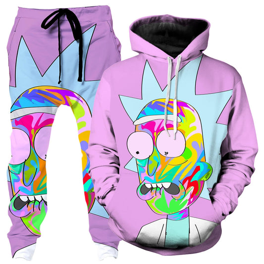 Rick Dosed Hoodie and Joggers Combo, Technodrome, | iEDM