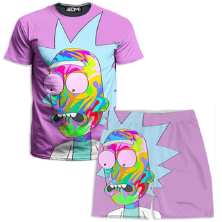 Technodrome - Rick Dosed T-Shirt and Shorts Combo