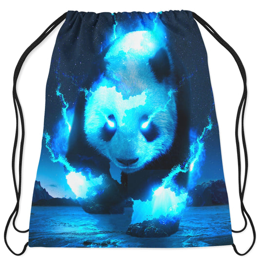 Cosmic Panda Drawstring Bag (Ready To Ship), Ready To Ship, | iEDM