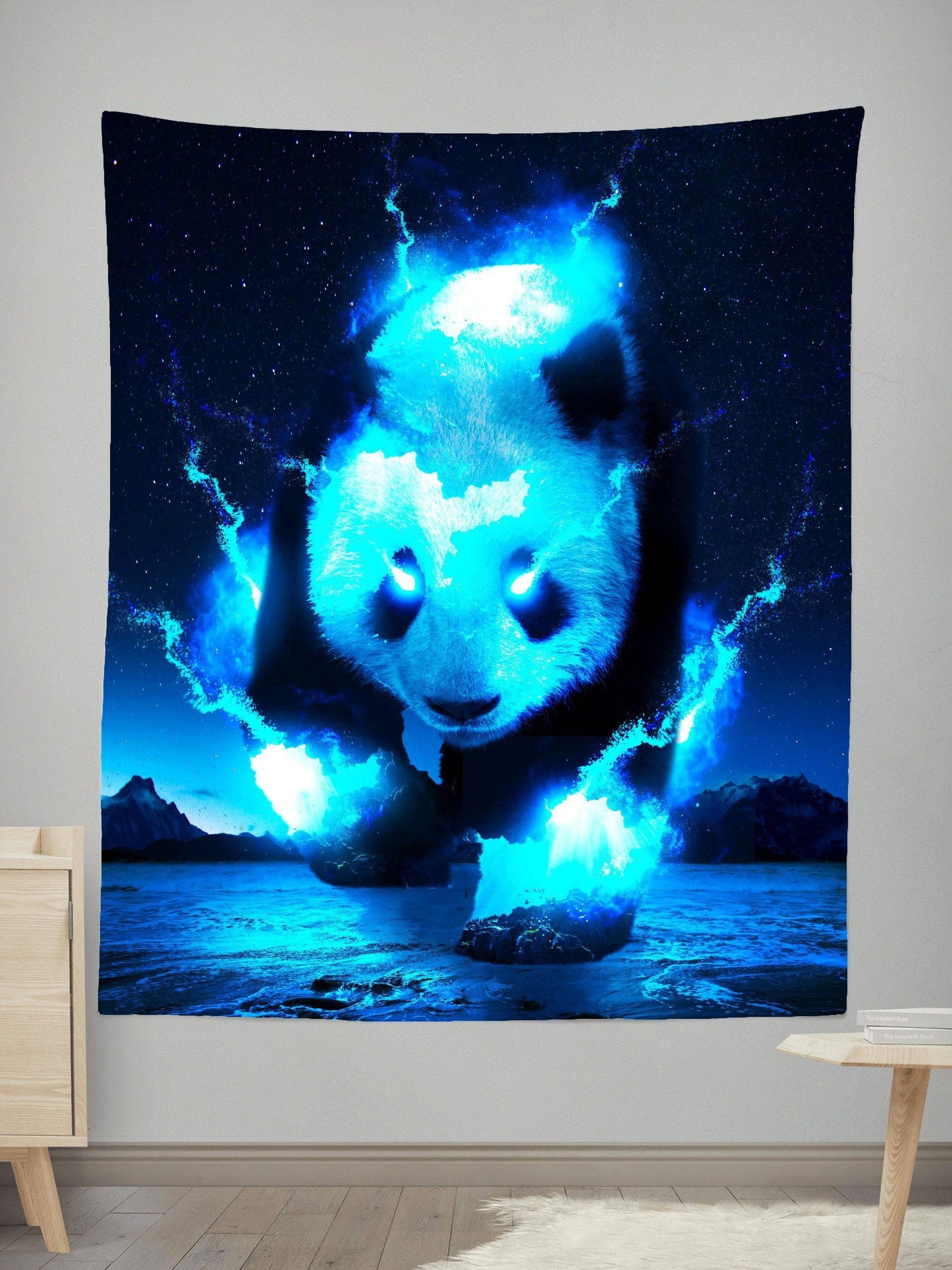 Cosmic Panda Tapestry, Think Lumi, | iEDM
