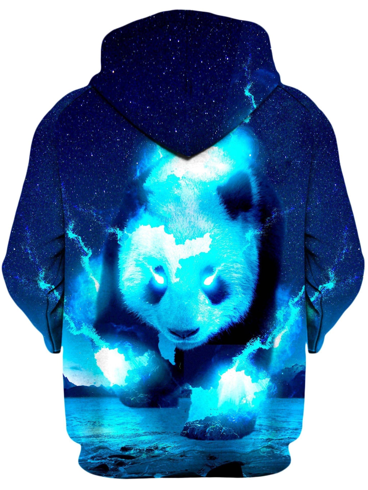 Cosmic Panda Unisex Zip-Up Hoodie, Think Lumi, | iEDM