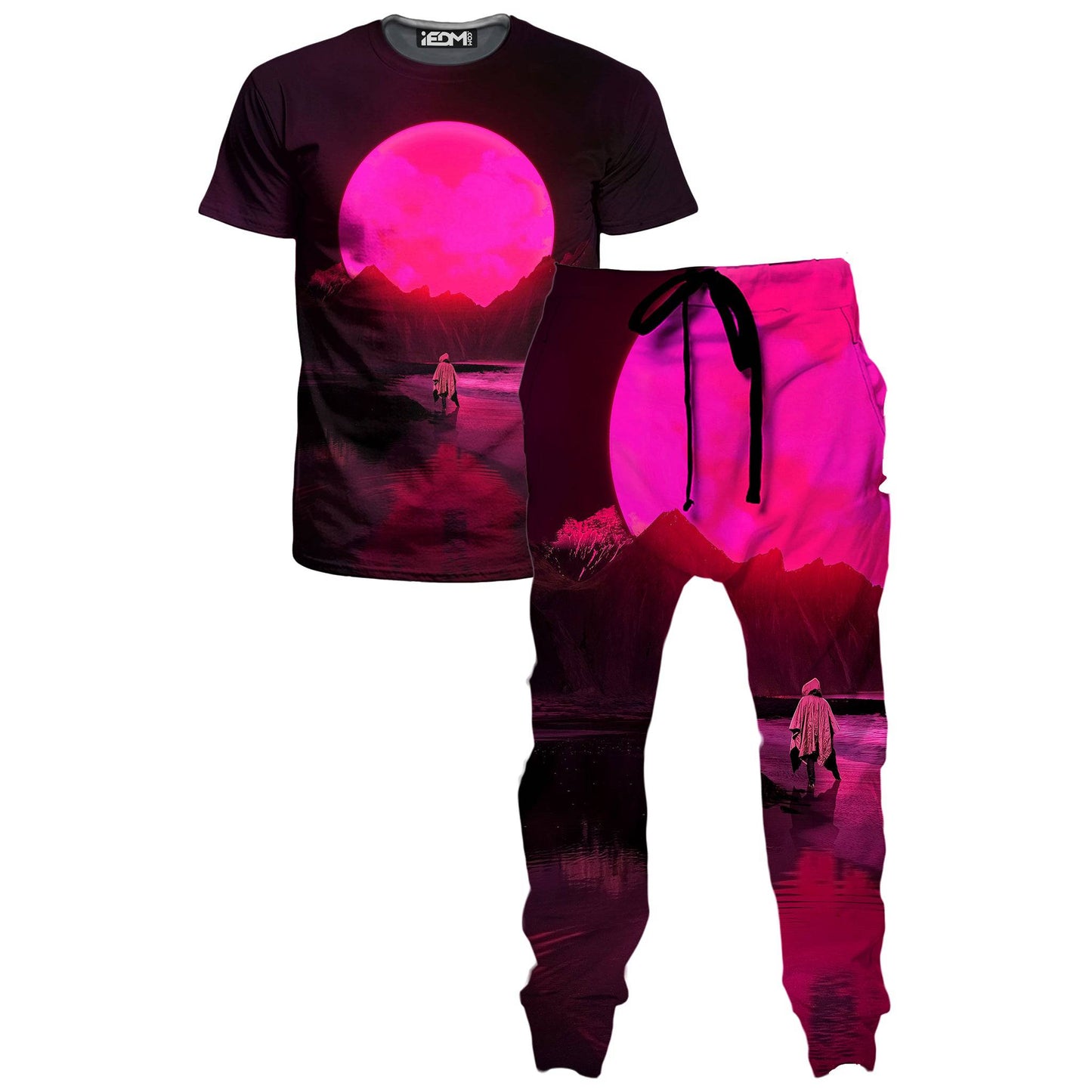 Mercury Sunset T-Shirt and Joggers Combo, Think Lumi, | iEDM