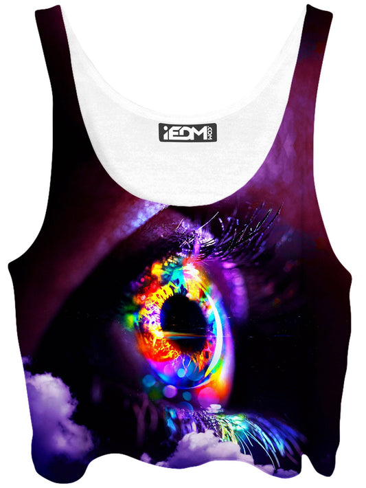 Neon Eye Crop Top, Think Lumi, | iEDM