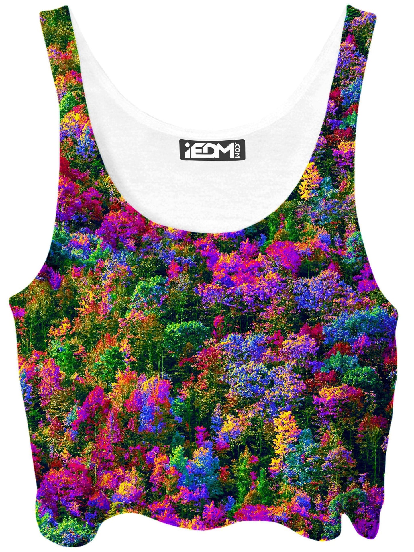 Psychedelic Forest Crop Top, Think Lumi, | iEDM