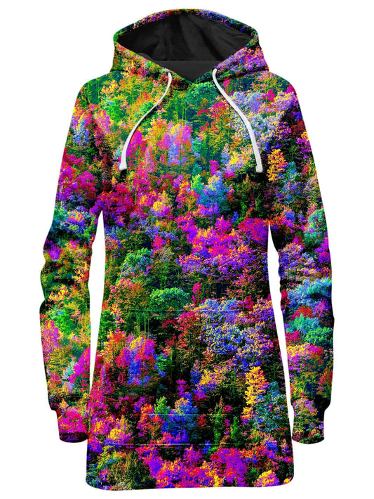 Psychedelic Forest Hoodie Dress, Think Lumi, | iEDM
