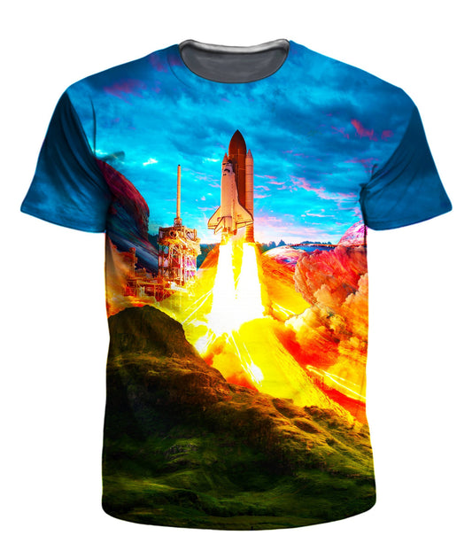 Rainbow Render Men's T-Shirt, Think Lumi, | iEDM