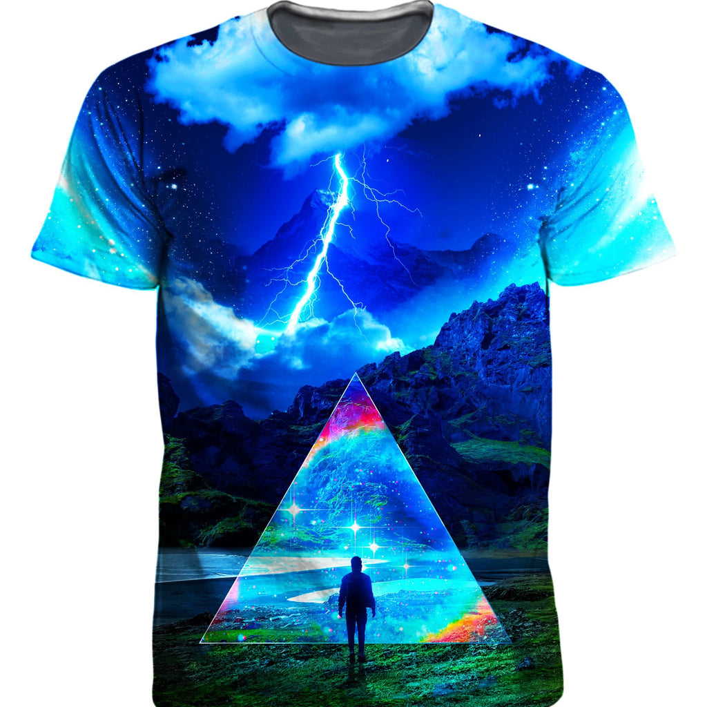 Rainbow Triangle Men's T-Shirt, Think Lumi, | iEDM