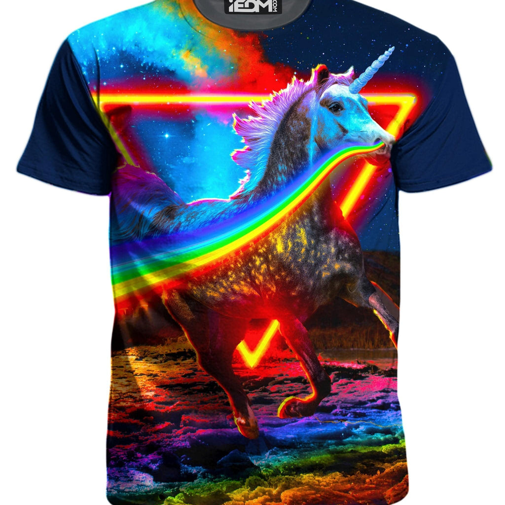 Rainbow Unicorn T-Shirt and Shorts Combo, Think Lumi, | iEDM