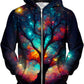 Troubled Friction Unisex Zip-Up Hoodie, Gratefully Dyed, | iEDM