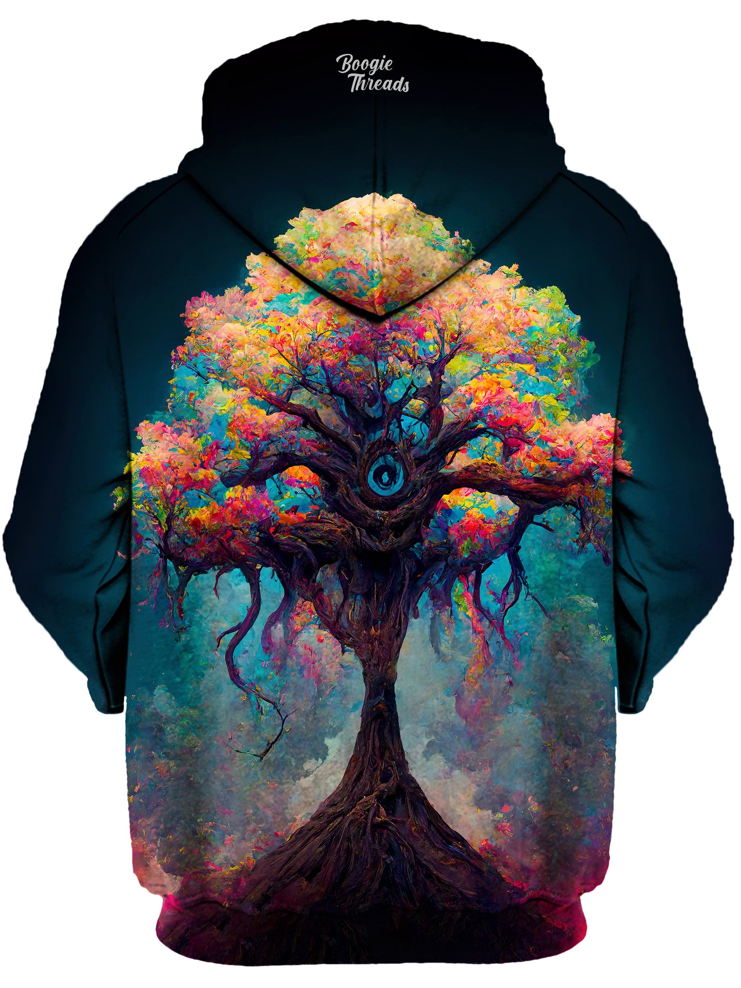 Whimsical Tree Unisex Hoodie, Gratefully Dyed, | iEDM