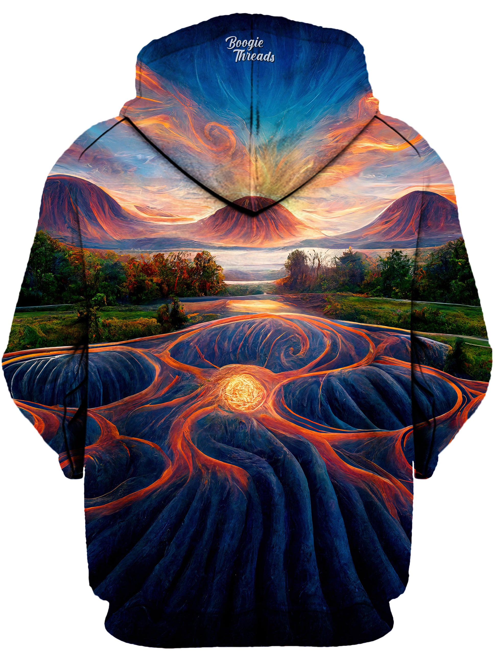 Wicked Attraction Unisex Zip-Up Hoodie, Gratefully Dyed, | iEDM