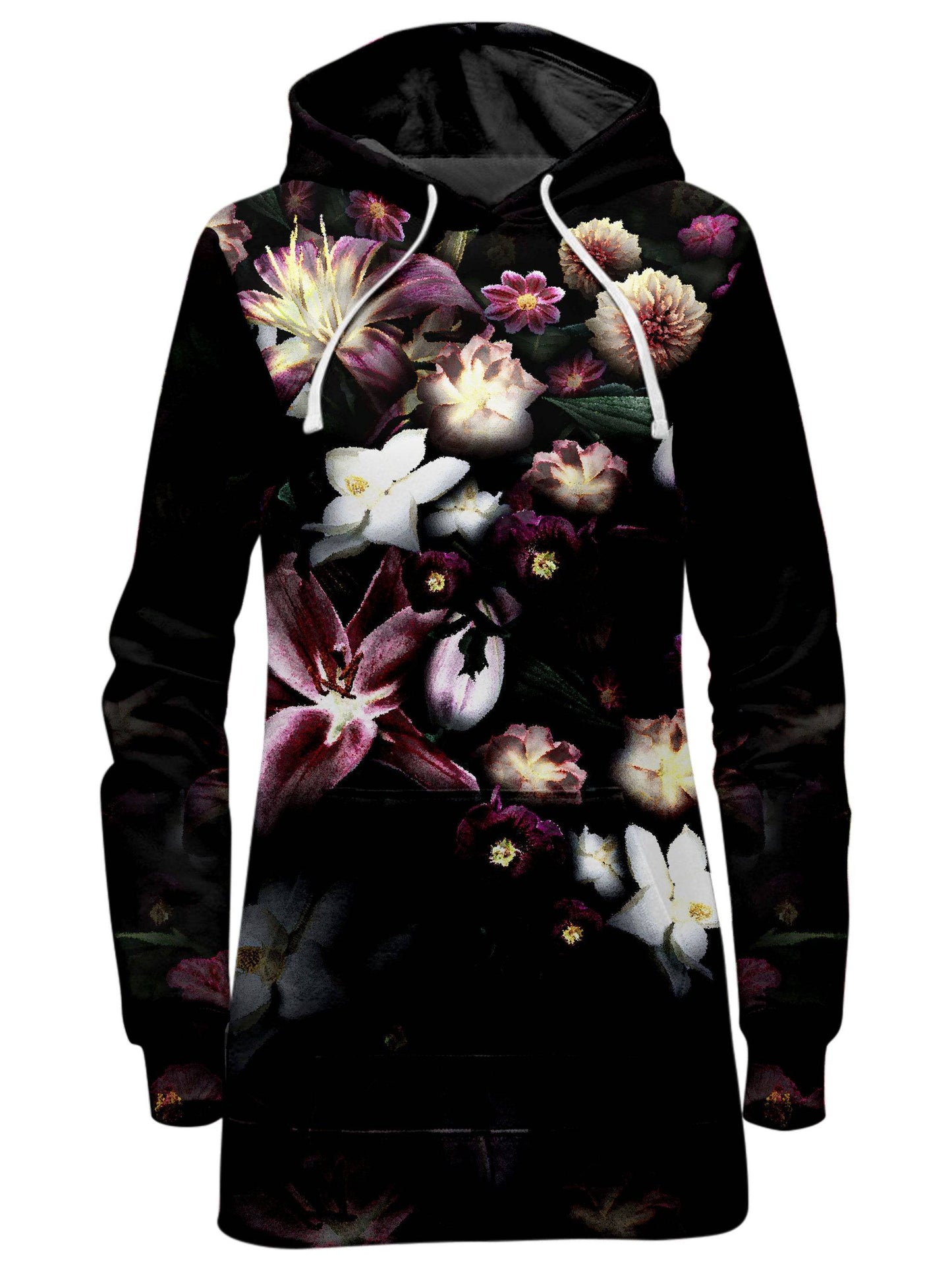 Blooming Teal Hoodie Dress, Yantrart Design, | iEDM
